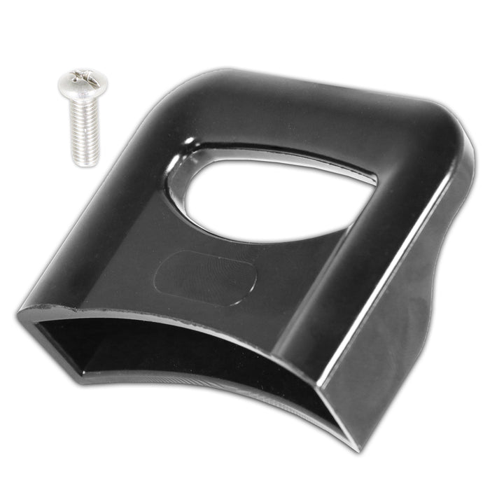 Side Pan Handle Curved Black Bakelite Saucepan Pot Steamer Pressure Cooker Cookware Grip Replacement (70mm)