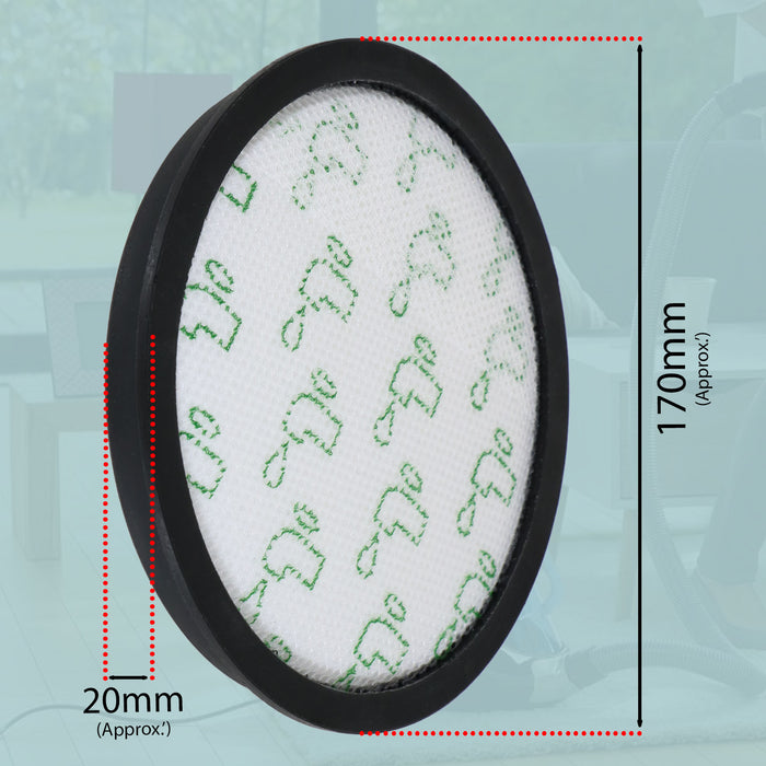 Filter for Rowenta Vacuum Silence Force Cyclonic Compact RO7647EA RO8366EA x 2 Filters