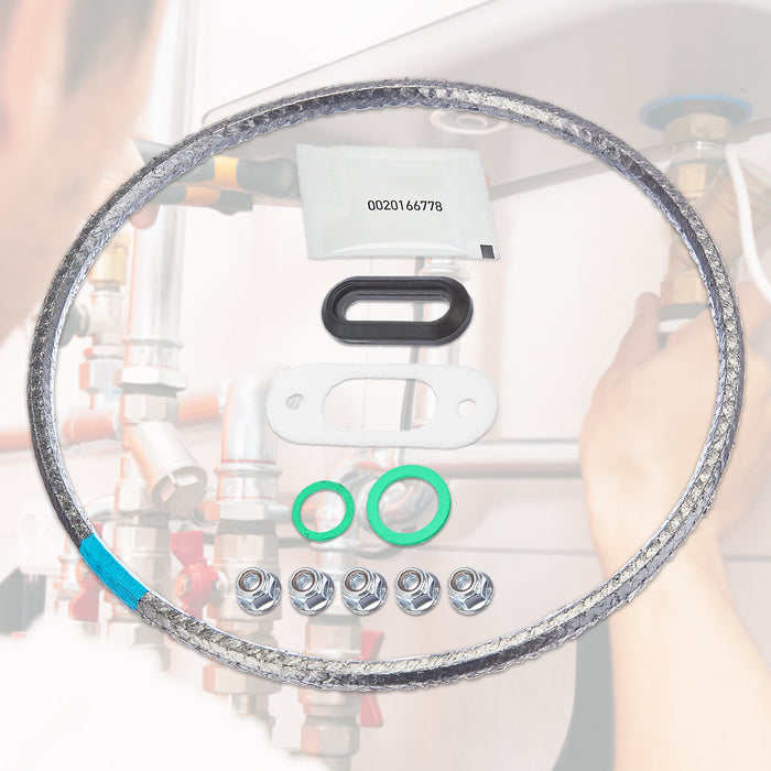 Vaillant Boiler Burner Seal Gasket Kit ecoMAX ecoTEC Pro Plus VU VUW Heat Exchanger Door Sealing Set (0020025929)