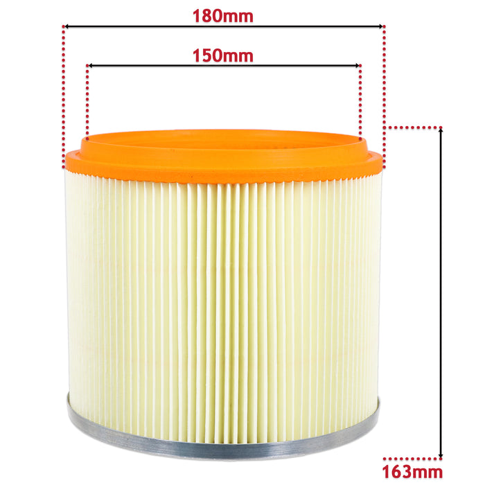 Cartridge Filter for GUILD GWD30 8815785 GWD30P 8642240 30L Vacuum Cleaner