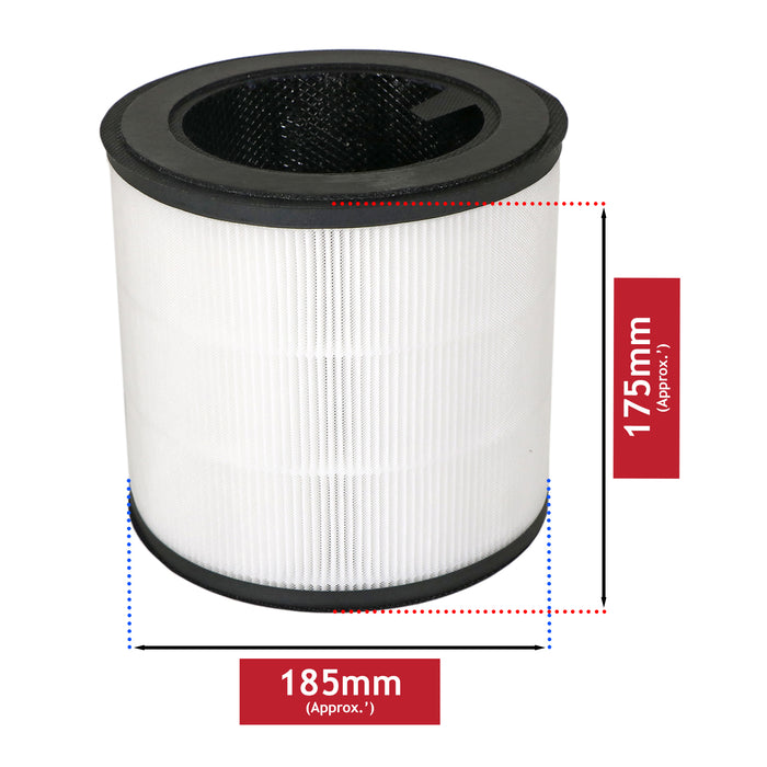 HEPA Filter for Philips AC0820 AC0830 AC0850 800 Series Air Purifier FY0293/30