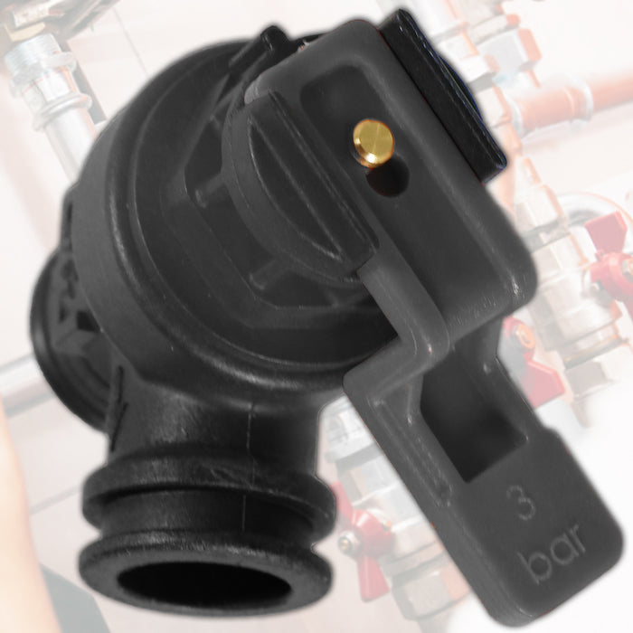 Pressure Relief Valve for Worcester Bosch Greenstar Boiler 3 Bar Safety PRV (87161064310)