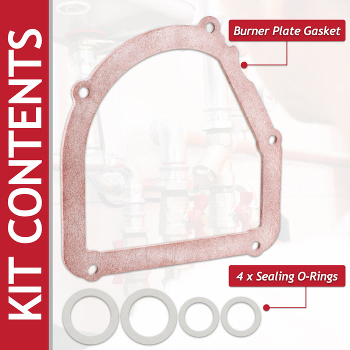 Burner Plate Gasket Kit for Baxi Bermuda 15 105 HE A Instant Boiler (5130582)