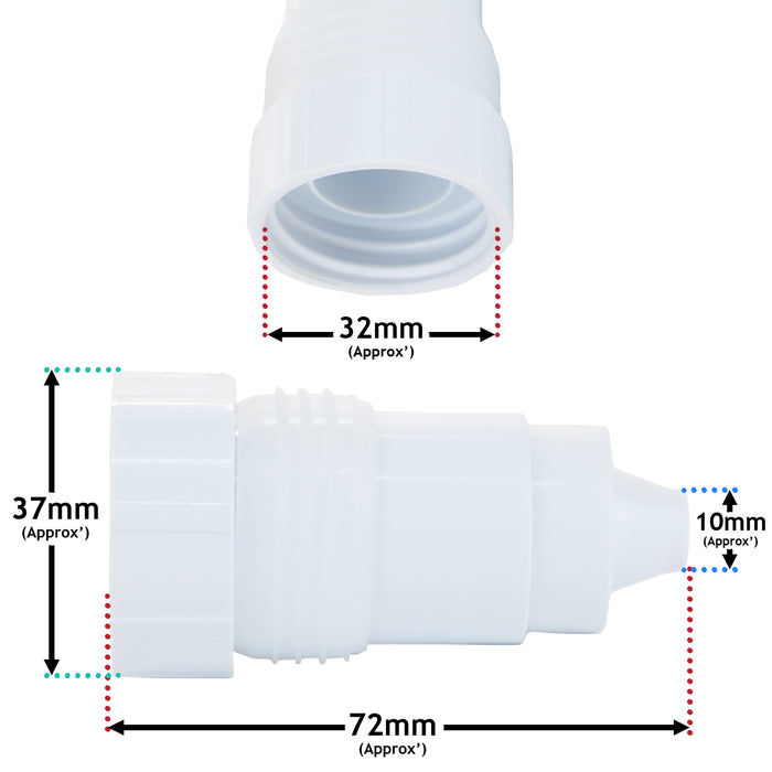 Water Tank Dispenser Nozzle Valve Plug For Fridgemaster MC60287D MC55264 Fridge Freezers