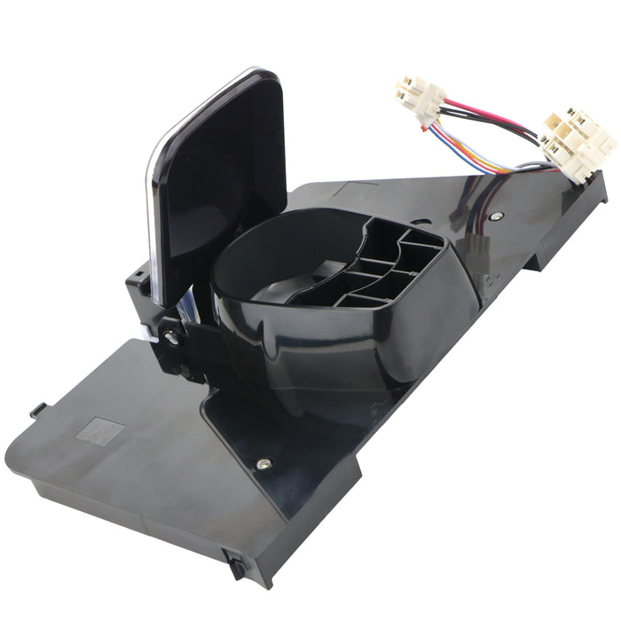 SPARES2GO Fridge Water Dispenser Lever Housing Unit For Kenwood KSBNDIX18 KSBNDIX20 KSBNDIX23 (Black)