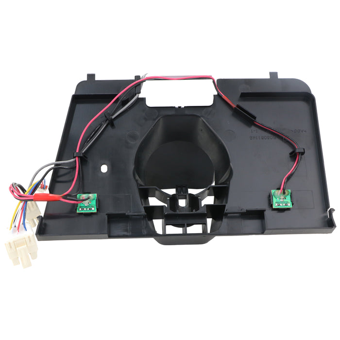 Fridge Water Dispenser Lever Housing Unit For Hisense RS694N4TFF RS694N4TBF RS694N4TCF (Black)