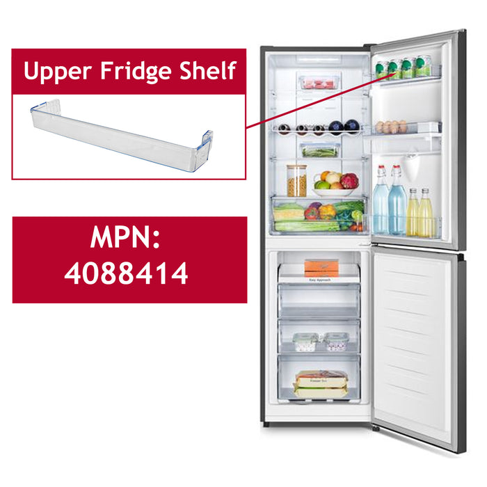 Hisense Fridge Door Shelf Rack Tray Upper 4088414 RB327 RB343 RB329 RB316 RL170