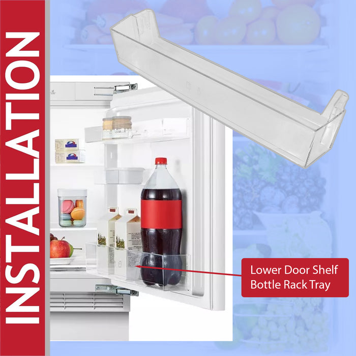Logik Fridge Door Shelf Lower Bottle Dairy Tray Rack Undercounter LIL60W23