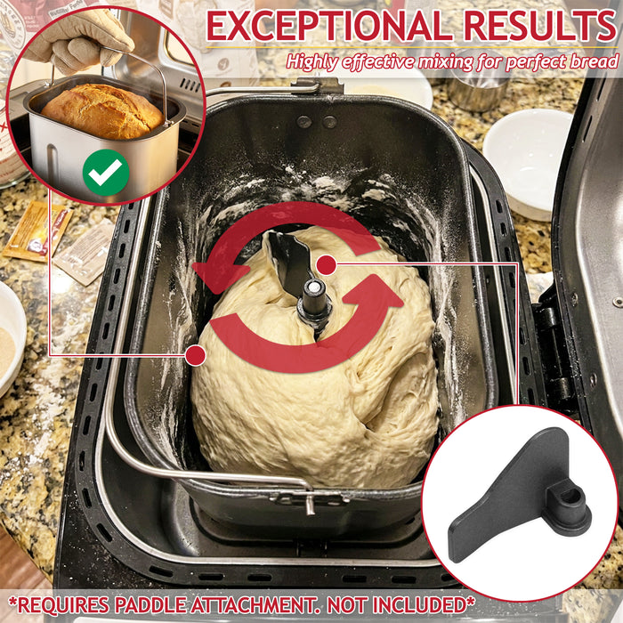Bread Pan for Kenwood BM350 BM450 Breadmaker Twist & Lock Type 1 Baking Tin Bucket (KW712245)