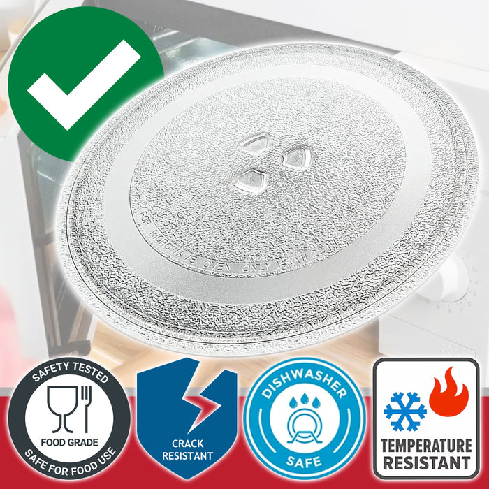 Microwave Plate for Sharp Turntable Glass 14" Y Type 36cm 360mm