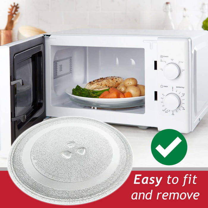Microwave Plate for Sharp Turntable Glass 14" Y Type 36cm 360mm