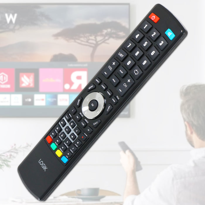 Logik RC16 TV Remote Control L19 L22 L24 L26 L29 L32 L39 L46 Replacement Television Controller (504Q2418101)