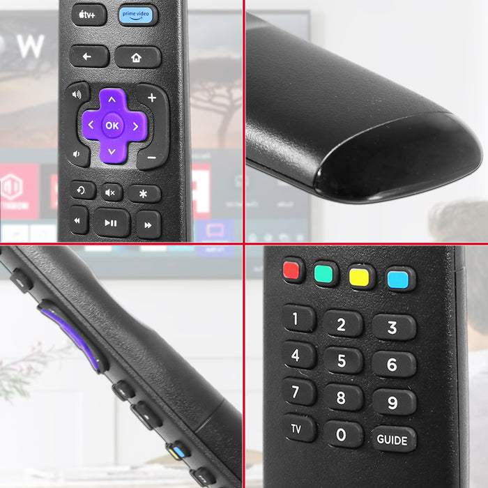 Logik Remote Control for Roku TV L32RHE23 L40RFE23 L43RUE23 L50RUE23 (504Q3260136)