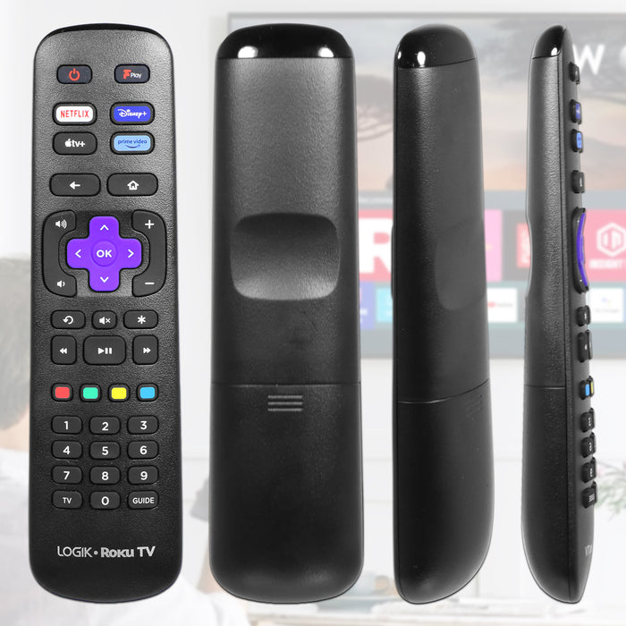 Logik Remote Control for Roku TV L32RHE23 L40RFE23 L43RUE23 L50RUE23 (504Q3260136)