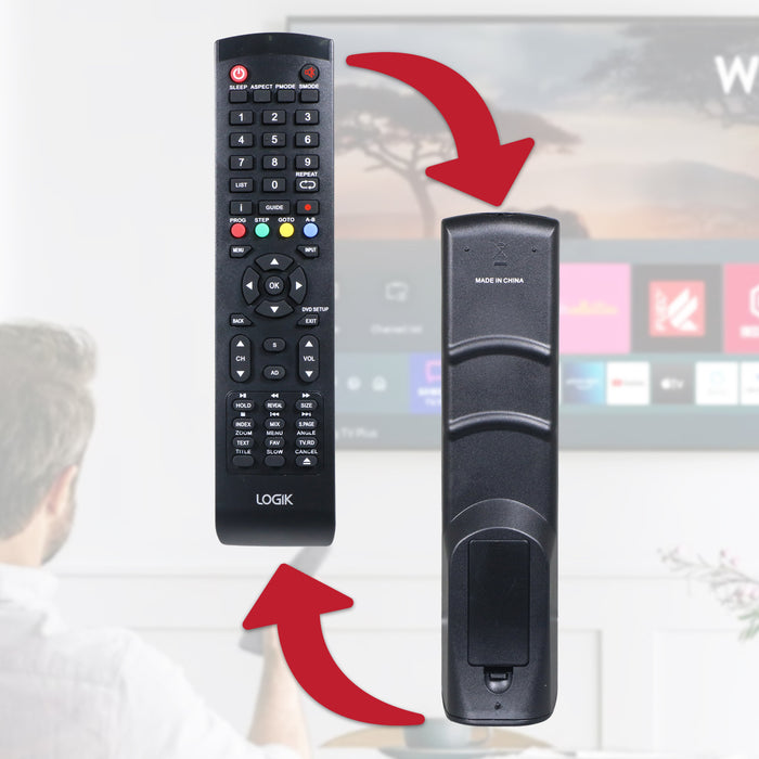 Logik L29HED13 TV Remote Control L20 L24 L29 L32 Replacement Television Controller (9912170965)
