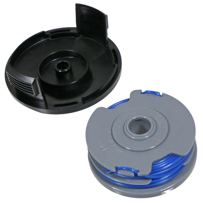 Strimmer Spool Line + Cap for RYOBI RLT4027 RLT4125 RLT5027 RLT5125 RLT5127