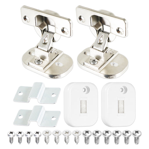 Integrated Door Hinge Magnetic Fixing Kit for Kenwood KIW814W23 KIW914W23 Washing Machine (20 Pieces)