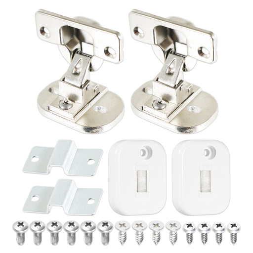 Integrated Door Hinge Magnetic Fixing Kit for Logik LI8W6D17 LI8W6D20 LIW714W15 LIW714W20 LIW814W15 LIW814W20 Washing Machine (20 Pieces)