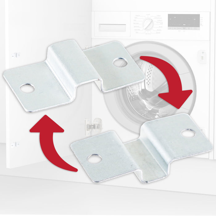 Integrated Door Hinge Magnetic Fixing Kit for Kenwood KIW814W23 KIW914W23 Washing Machine (20 Pieces)