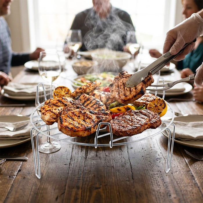 Grill Wire Rack for Sharp R822STM R922STM Microwave Stainless Steel Turntable Stand (261511705400, 12970000000321)