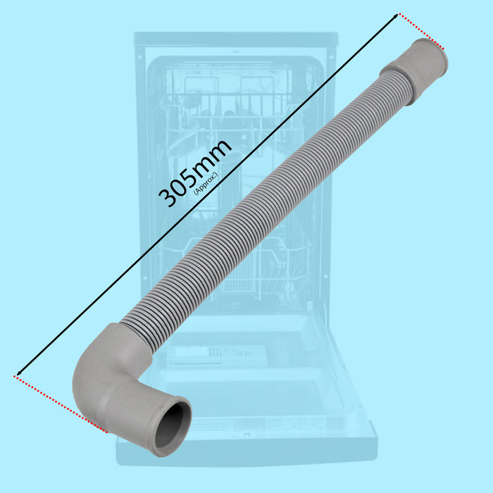 Currys Essentials Dishwasher Internal Hose CDW45 CID45 Drain Pipe 21mm