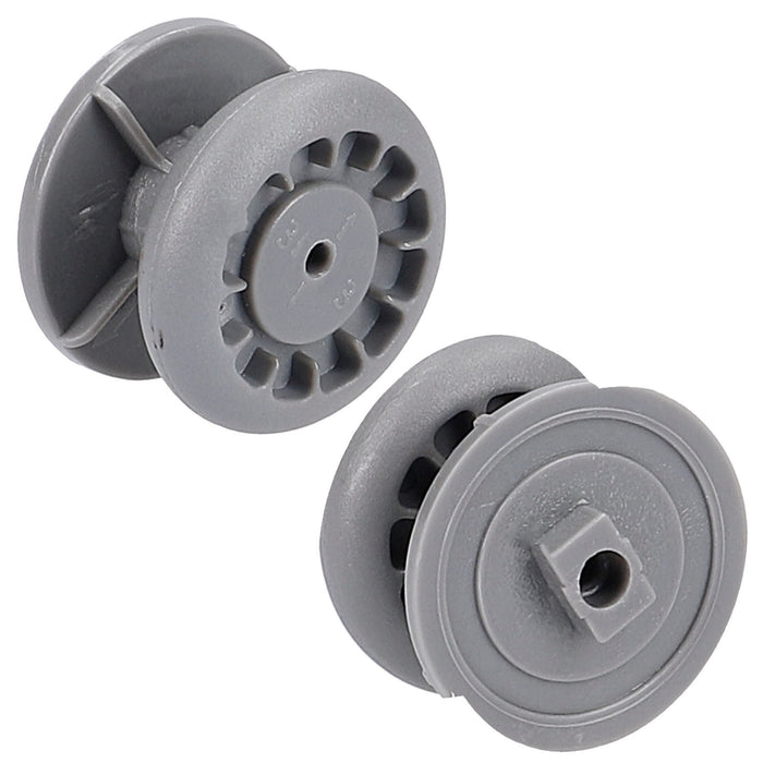 Currys Essentials Dishwasher Basket Wheels Guide Support x 2 CDW45 CDW60 CID45 CID60