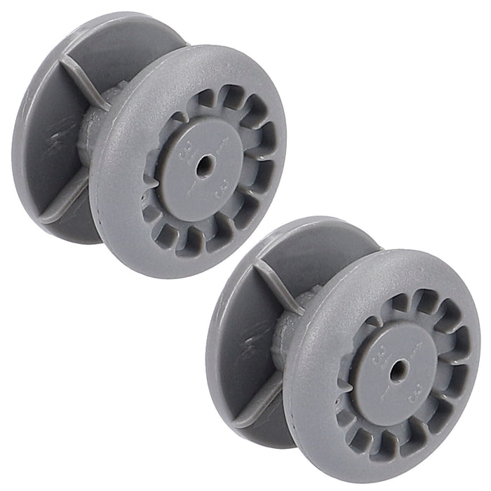 Currys Essentials Dishwasher Basket Wheels Guide Support x 2 CDW45 CDW60 CID45 CID60