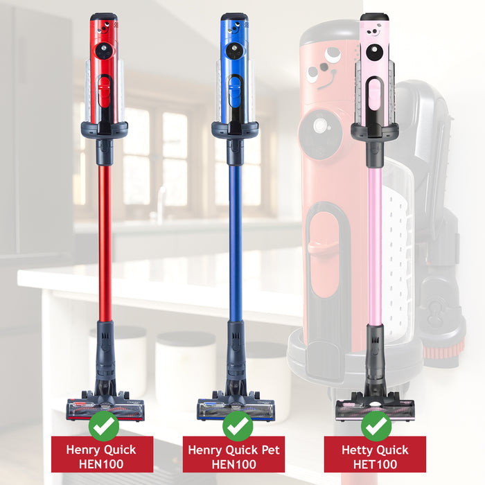 Numatic Henry Quick Wall Mount Bracket Vacuum Cleaner Tool Holder HEN100 Hetty HET100