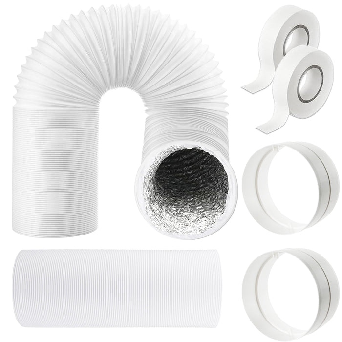 UNIVERSAL Cooker Hood Air Conditioner Hose Pipe Vent Extension Kit (9m x 5")