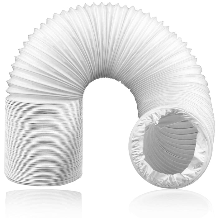 Vent Hose Pipe PVC Duct Extension Kit for Delonghi Air Conditioner (6m, 5")