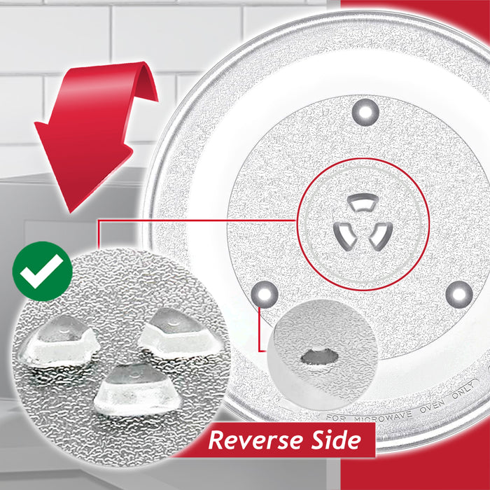UNIVERSAL Glass Turntable Plate for Microwave Ovens (315mm)