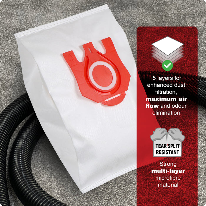 Bags for Miele FJM 3D Vacuum Cleaner C1 C2 C3 S4210 S4560 S6210 S6240 x 8