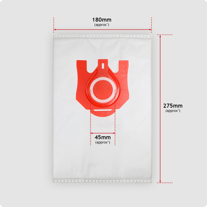 Bags for Miele FJM 3D Vacuum Cleaner C1 C2 C3 S4210 S4560 S6210 S6240 x 8