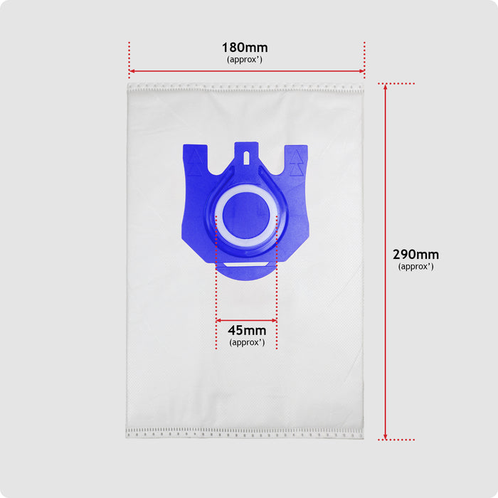 3D Bags for MIELE GN S2111 S5211 S5261 C2 C3 C1 CX1 Classic Complete Blizzard S8310 S8320 Cat & Dog x 4