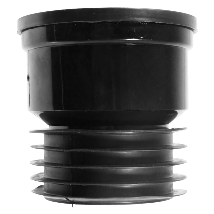 110mm / 4" Soil Pipe to Clay / Cast Iron Push Fit Waste Drain PVC Connector Adaptor