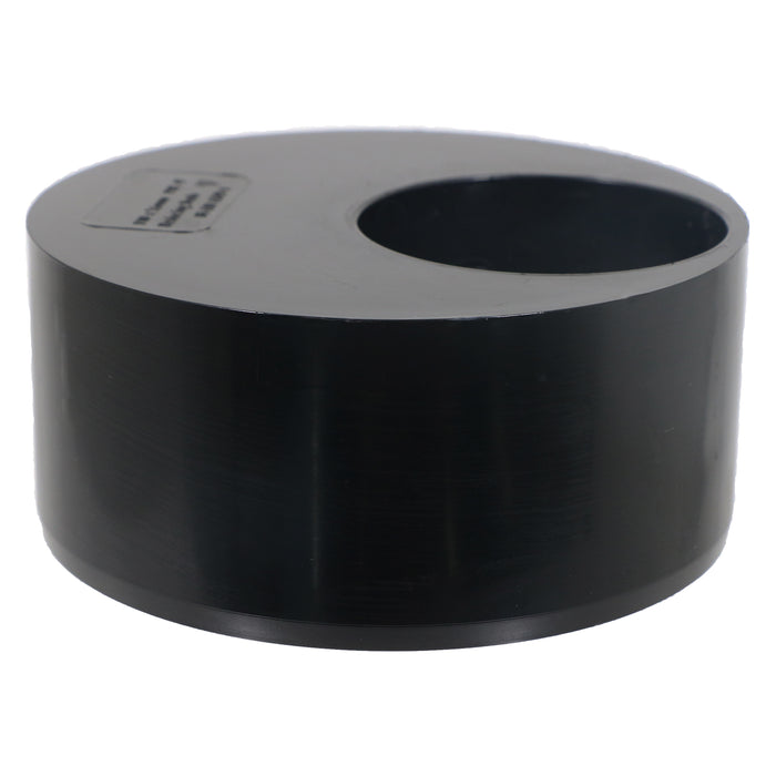 110mm to 56mm (50mm) Solvent Weld Soil System Waste Pipe Reducer Adaptor (Black)