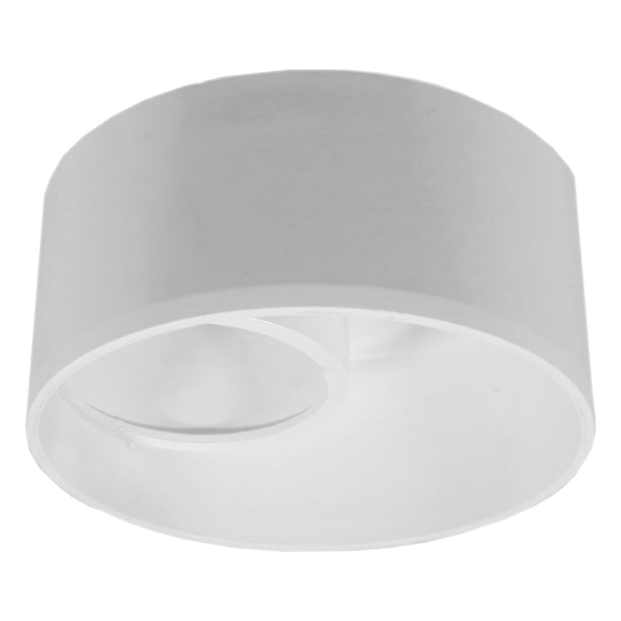 110mm to 56mm (50mm) Solvent Weld Soil System Waste Pipe Reducer Adaptor (White)