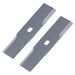 Metal Blade for Challenge Xtreme FD2402 2400W Garden Shredder (19.5cm, Pack of 2)