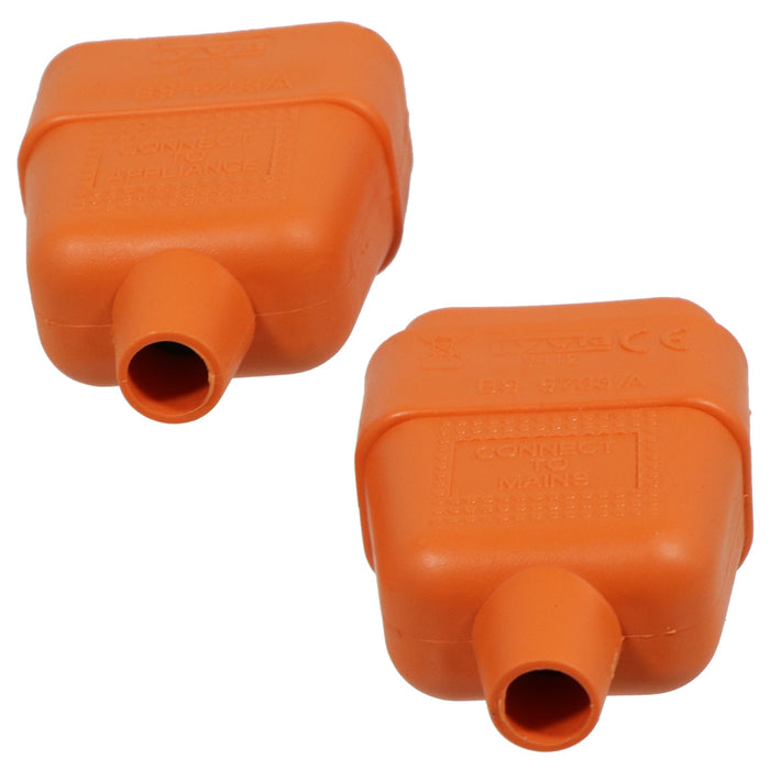 Leaf Blower Cable Connector Garden Vac Vacuum Repair Power Plug 13A 2Core