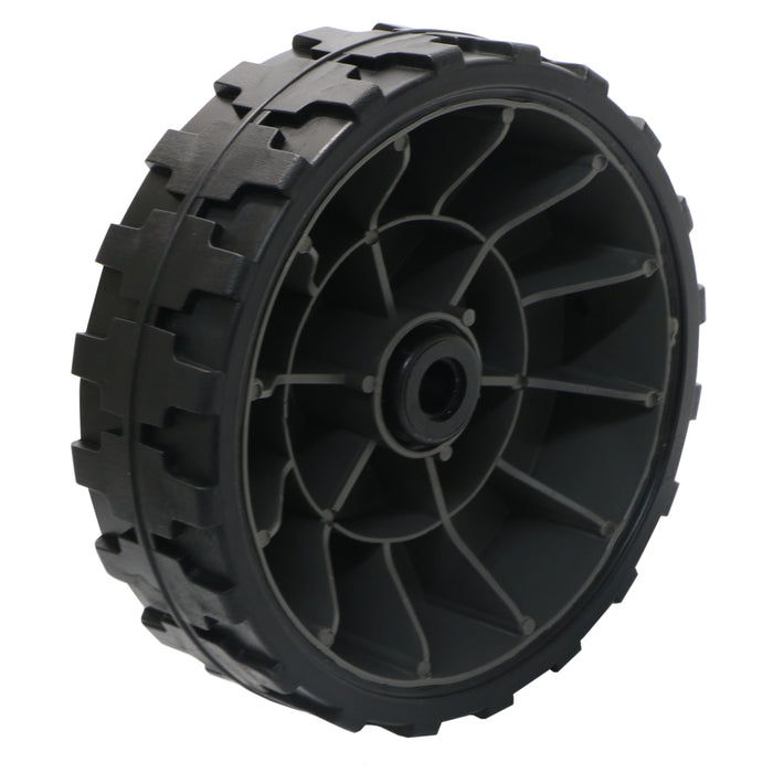 Universal 6.4" Lawnmower Wheel 163mm Tyre Reducer Bushes 48mm Wide