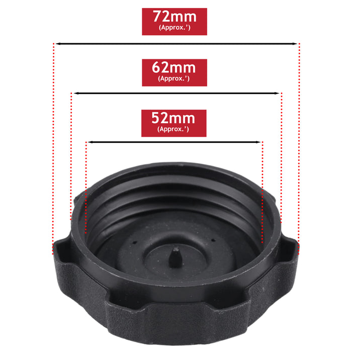 Fuel Tank Cap for Rally Ride On Mowers RB135B92 RE12592RBK RE145H42 REQ1192