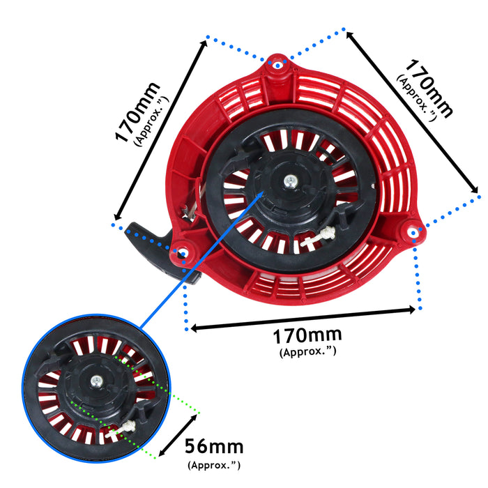 Recoil Starter for Honda GCV135 GCV160 Lawnmower Pull Cord Start EN2000 Generators 28400-ZE8-003ZB