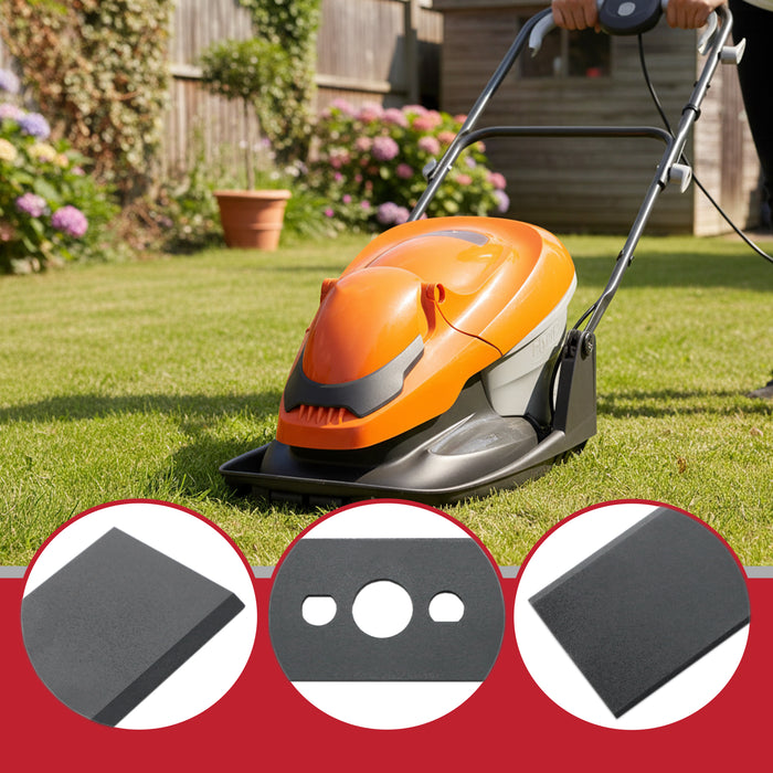 Blade for Flymo Lawnmower 30cm EasiGlide 300 300V Plus SimpliGlide Mower FLY094 + Sharpener