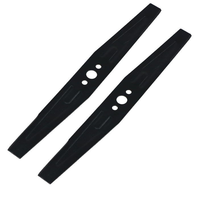 33cm Metal Blade for SPEAR & JACKSON S1733EH Hover Collect Mower Lawnmower x 2