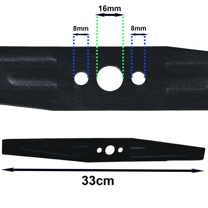 33cm Metal Blade for Flymo 330 Compact Easi Glide Glider FLY027 Lawnmower