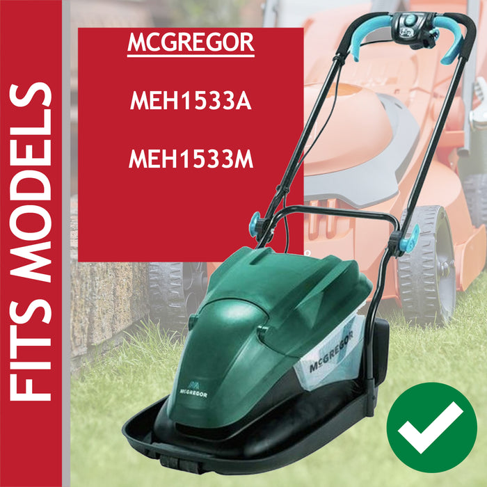33cm Metal Blade for MCGREGOR MEH1533A MEH1533M Hover Lawnmower