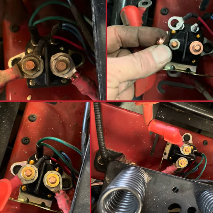 Solenoid Starter for Countax Westwood Ariens Ride on Lawnmower 4 Pole Switch