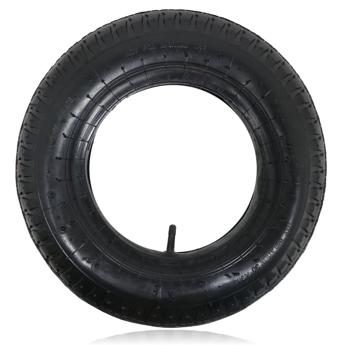 Tyre 4.00-8 4.80-8 Wheelbarrow Trolley Trailer Cart Pneumatic + Innertubes x 2