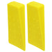 Tree Felling Wedge Heavy Duty Chainsaw Log Wood Cutting Cleaving Block Tools (5.5", Pack of 2)