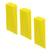 Tree Felling Wedge Heavy Duty Chainsaw Log Wood Cutting Cleaving Block Tools (5.5", Pack of 3)